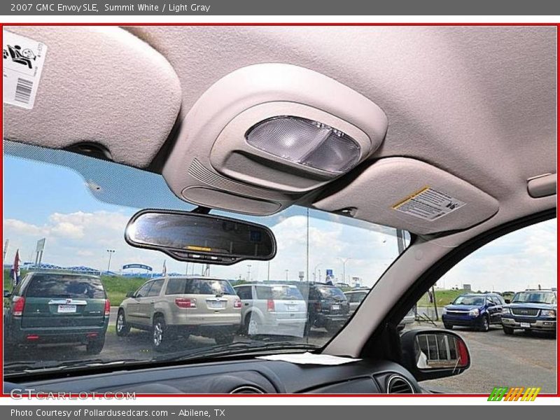 Summit White / Light Gray 2007 GMC Envoy SLE