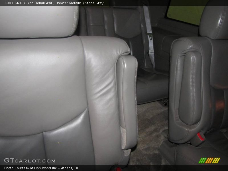 Pewter Metallic / Stone Gray 2003 GMC Yukon Denali AWD