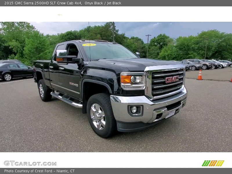 Onyx Black / Jet Black 2015 GMC Sierra 2500HD SLT Crew Cab 4x4