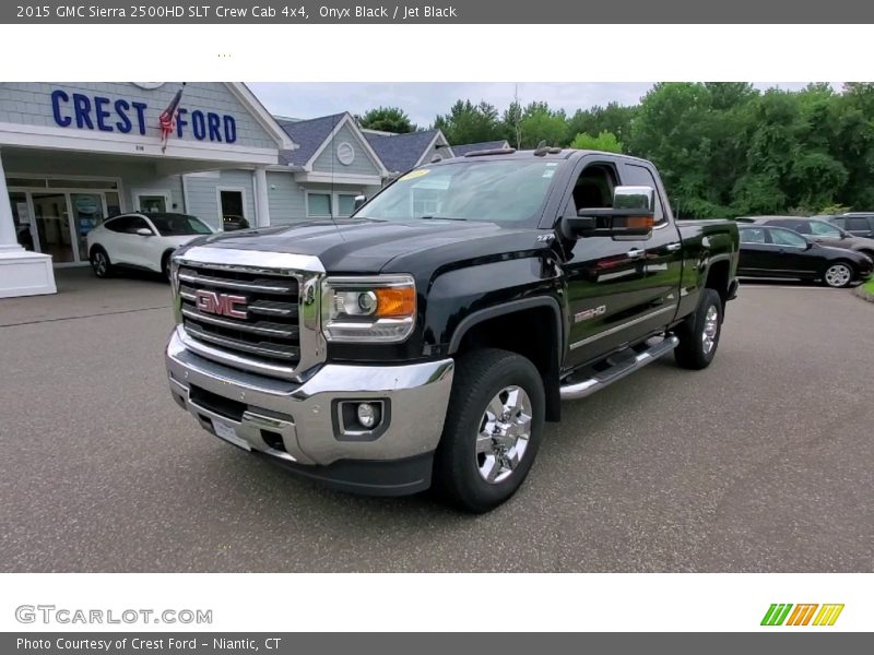 Onyx Black / Jet Black 2015 GMC Sierra 2500HD SLT Crew Cab 4x4