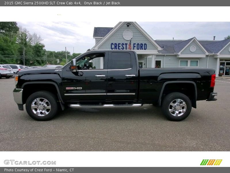 Onyx Black / Jet Black 2015 GMC Sierra 2500HD SLT Crew Cab 4x4