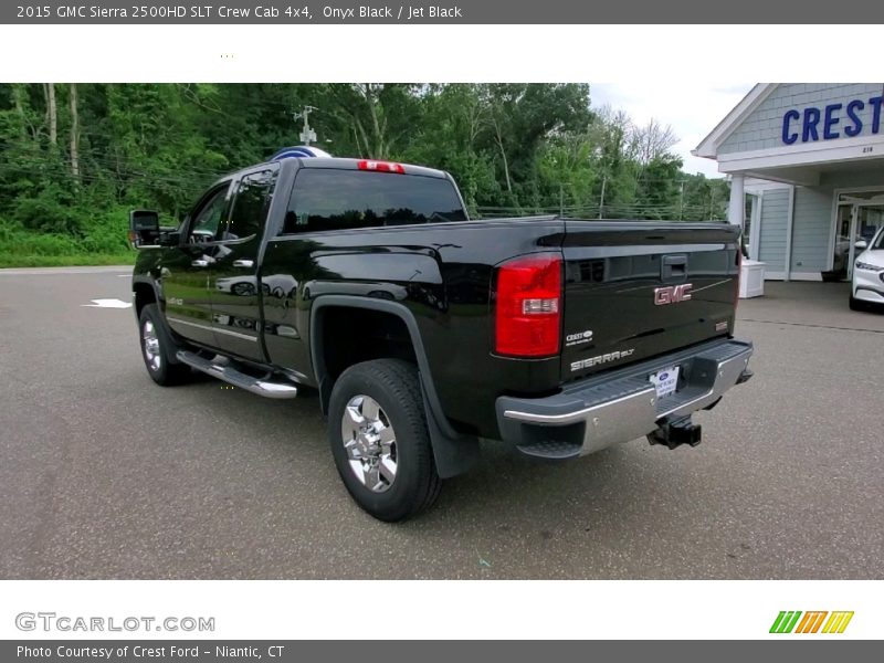Onyx Black / Jet Black 2015 GMC Sierra 2500HD SLT Crew Cab 4x4