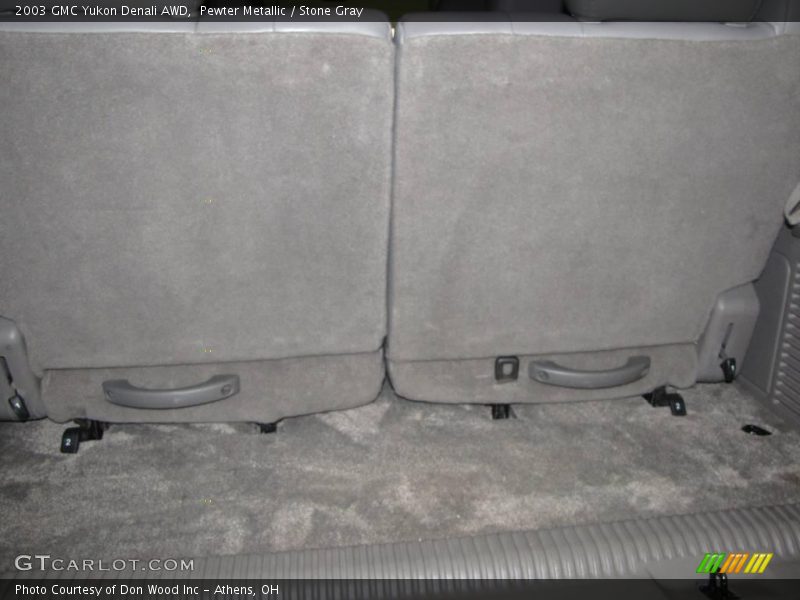 Pewter Metallic / Stone Gray 2003 GMC Yukon Denali AWD