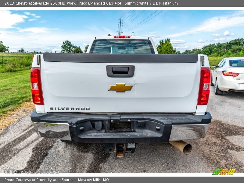  2013 Silverado 2500HD Work Truck Extended Cab 4x4 Summit White