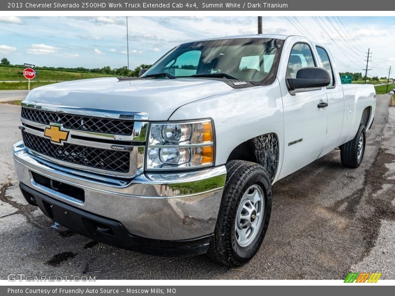  2013 Silverado 2500HD Work Truck Extended Cab 4x4 Summit White