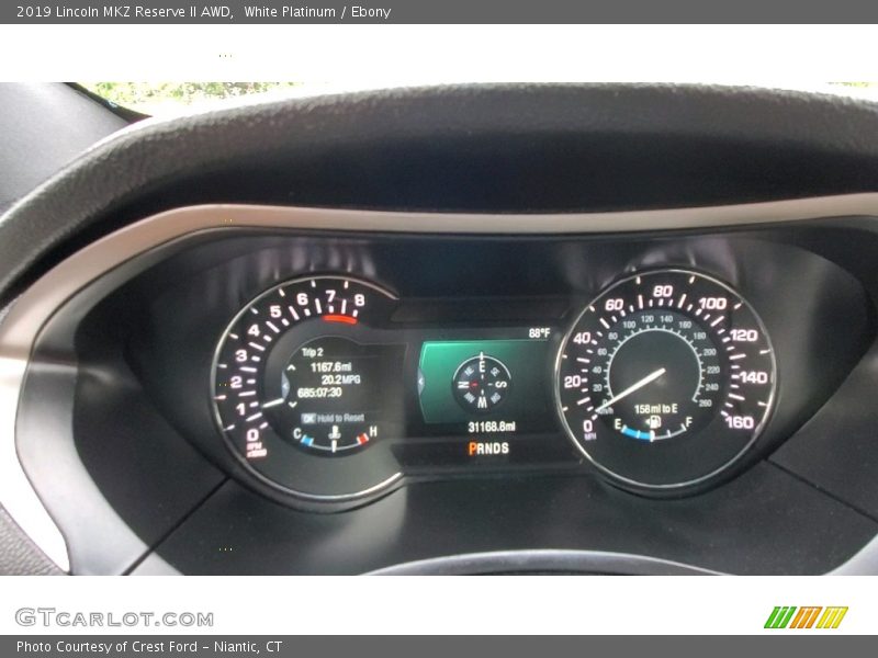  2019 MKZ Reserve II AWD Reserve II AWD Gauges