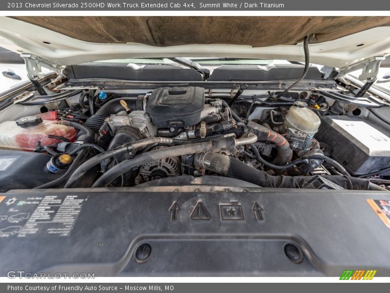  2013 Silverado 2500HD Work Truck Extended Cab 4x4 Engine - 6.6 Liter OHV 32-Valve Duramax Turbo-Diesel V8