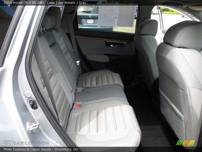 Lunar Silver Metallic / Gray 2019 Honda CR-V EX AWD