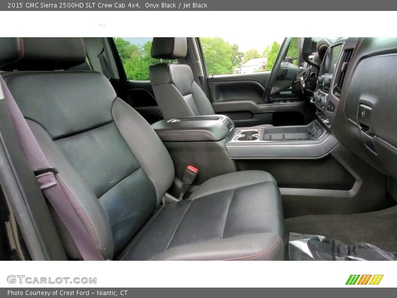 Front Seat of 2015 Sierra 2500HD SLT Crew Cab 4x4