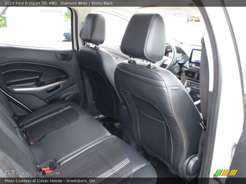 Rear Seat of 2020 EcoSport SES 4WD