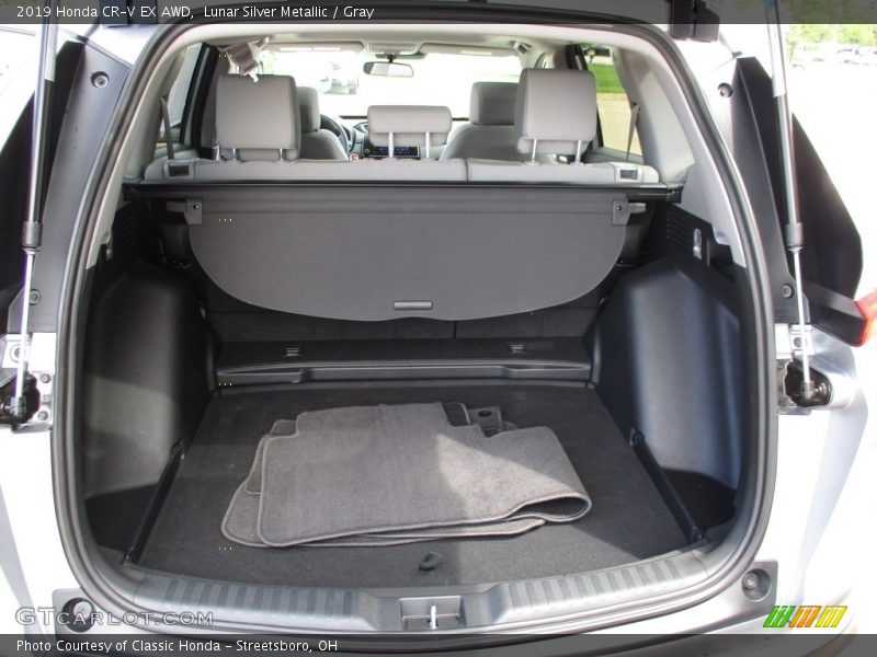 Lunar Silver Metallic / Gray 2019 Honda CR-V EX AWD