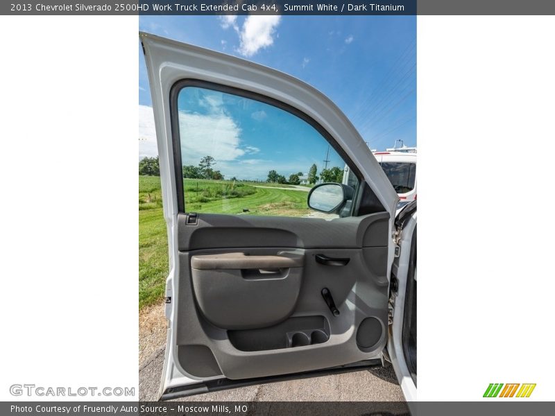 Door Panel of 2013 Silverado 2500HD Work Truck Extended Cab 4x4