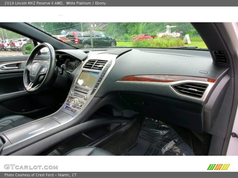 Dashboard of 2019 MKZ Reserve II AWD