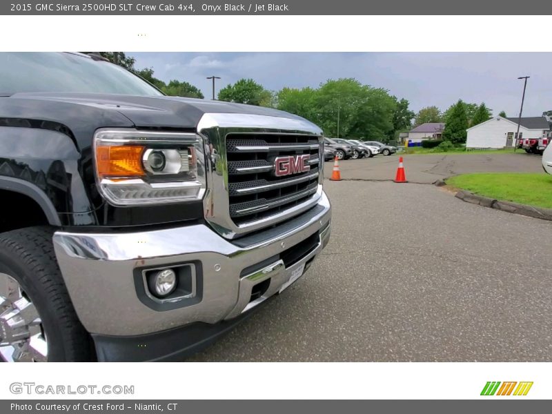 Onyx Black / Jet Black 2015 GMC Sierra 2500HD SLT Crew Cab 4x4
