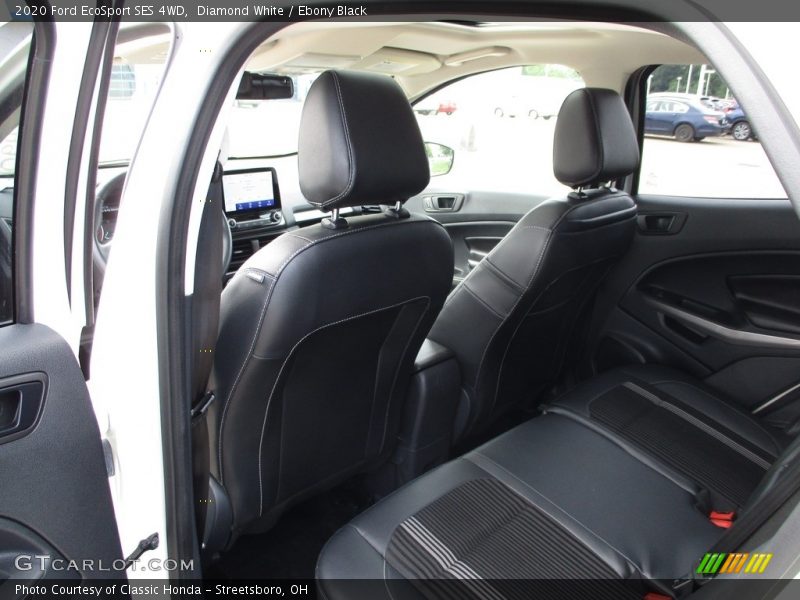 Rear Seat of 2020 EcoSport SES 4WD