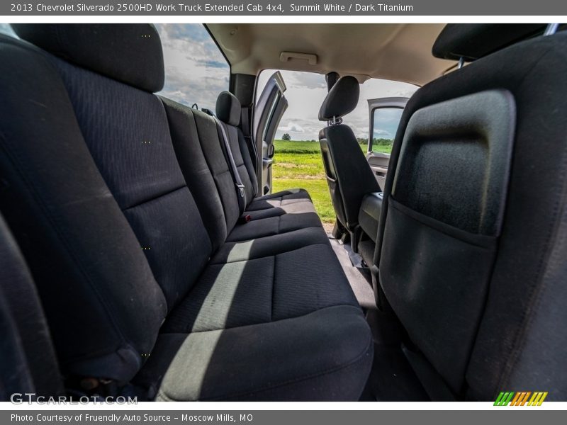 Summit White / Dark Titanium 2013 Chevrolet Silverado 2500HD Work Truck Extended Cab 4x4