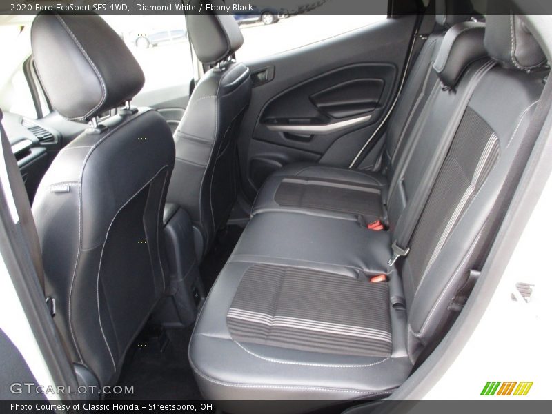 Rear Seat of 2020 EcoSport SES 4WD