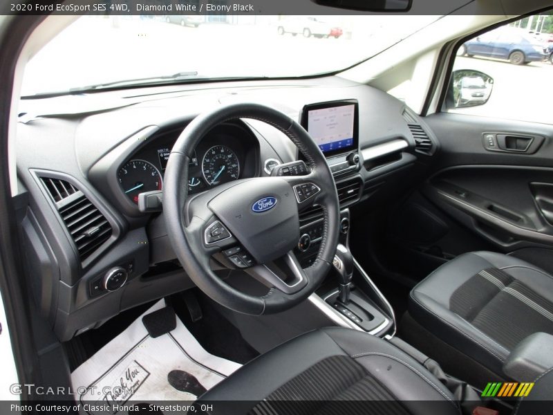 Front Seat of 2020 EcoSport SES 4WD