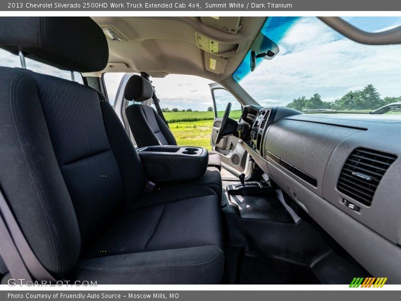 Front Seat of 2013 Silverado 2500HD Work Truck Extended Cab 4x4