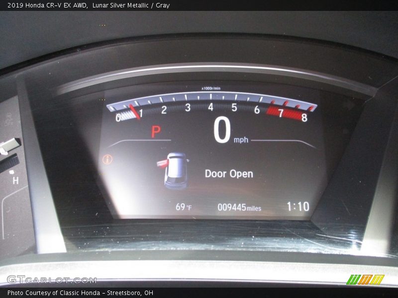 Lunar Silver Metallic / Gray 2019 Honda CR-V EX AWD