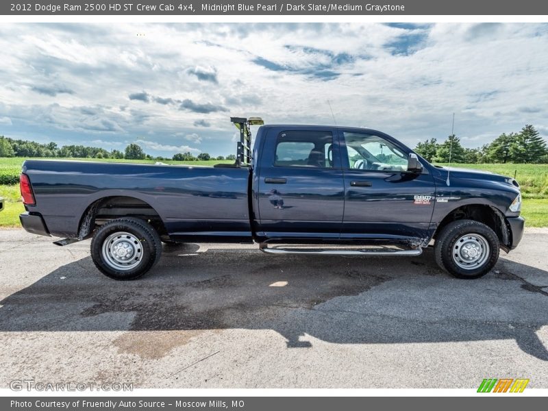 Midnight Blue Pearl / Dark Slate/Medium Graystone 2012 Dodge Ram 2500 HD ST Crew Cab 4x4