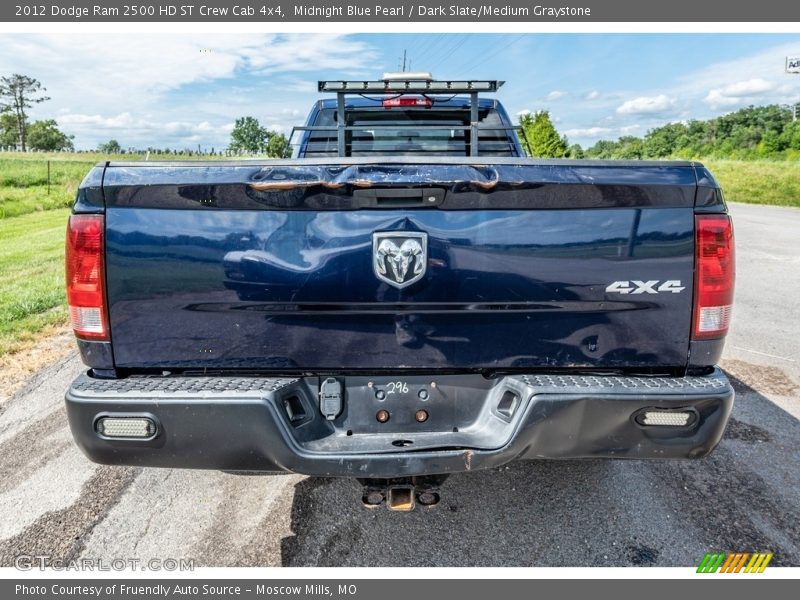 Midnight Blue Pearl / Dark Slate/Medium Graystone 2012 Dodge Ram 2500 HD ST Crew Cab 4x4