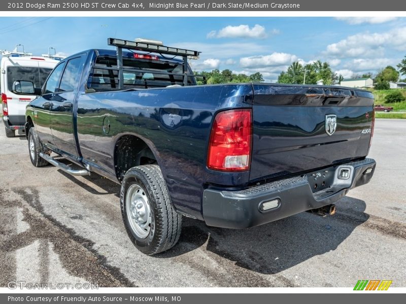 Midnight Blue Pearl / Dark Slate/Medium Graystone 2012 Dodge Ram 2500 HD ST Crew Cab 4x4