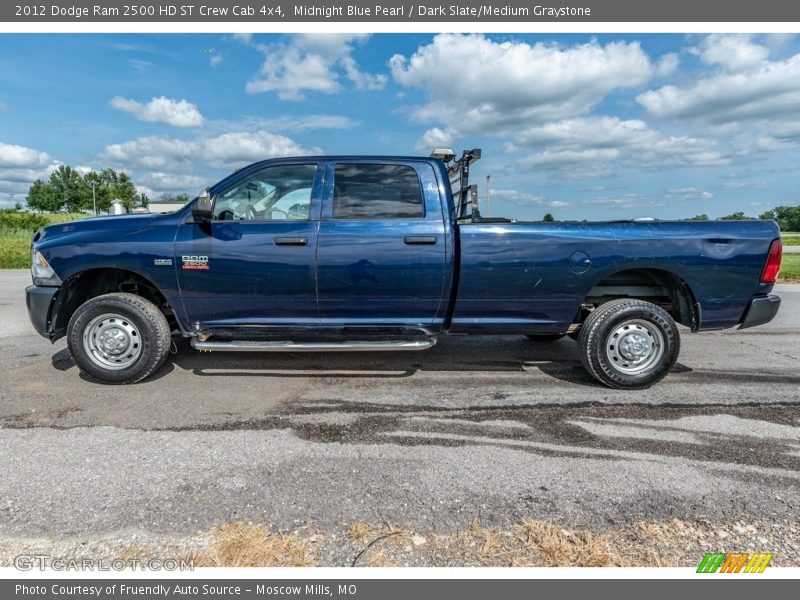Midnight Blue Pearl / Dark Slate/Medium Graystone 2012 Dodge Ram 2500 HD ST Crew Cab 4x4
