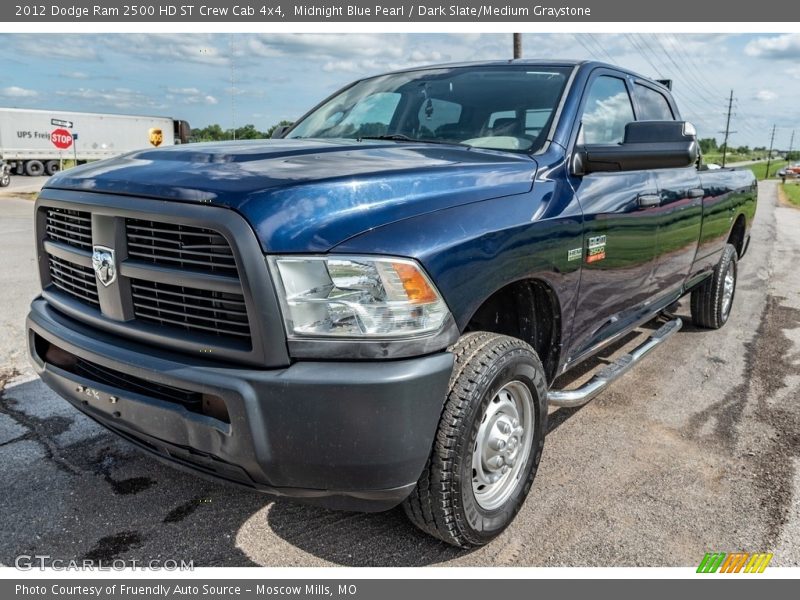 Front 3/4 View of 2012 Ram 2500 HD ST Crew Cab 4x4