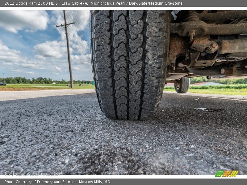 Midnight Blue Pearl / Dark Slate/Medium Graystone 2012 Dodge Ram 2500 HD ST Crew Cab 4x4