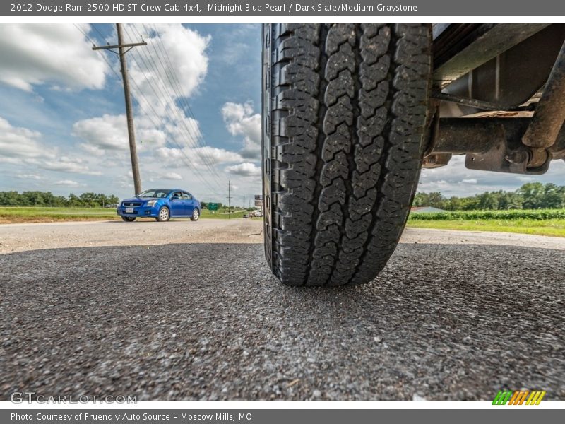 Midnight Blue Pearl / Dark Slate/Medium Graystone 2012 Dodge Ram 2500 HD ST Crew Cab 4x4