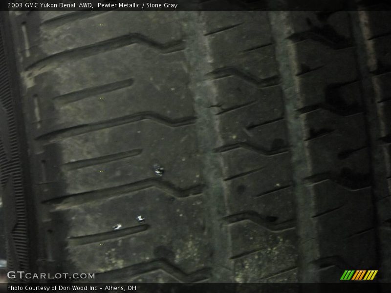 Pewter Metallic / Stone Gray 2003 GMC Yukon Denali AWD