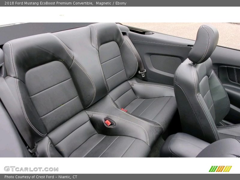 Magnetic / Ebony 2018 Ford Mustang EcoBoost Premium Convertible
