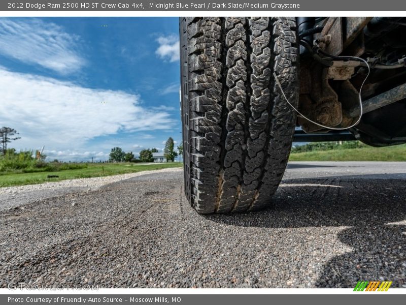 Midnight Blue Pearl / Dark Slate/Medium Graystone 2012 Dodge Ram 2500 HD ST Crew Cab 4x4