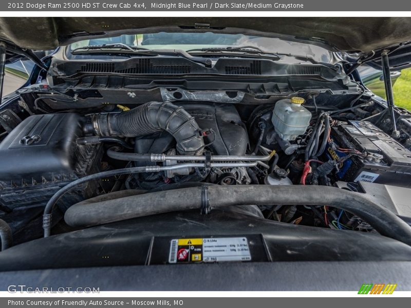 Midnight Blue Pearl / Dark Slate/Medium Graystone 2012 Dodge Ram 2500 HD ST Crew Cab 4x4
