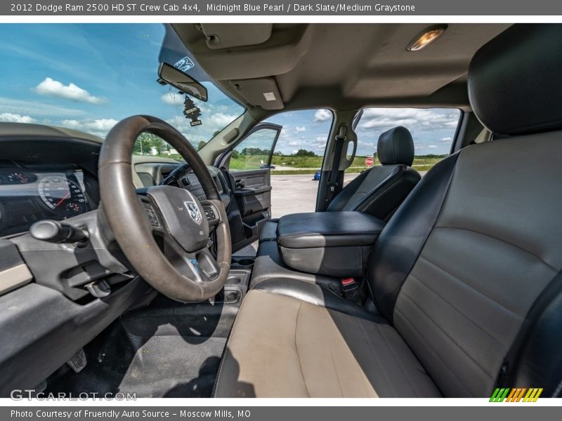 Midnight Blue Pearl / Dark Slate/Medium Graystone 2012 Dodge Ram 2500 HD ST Crew Cab 4x4