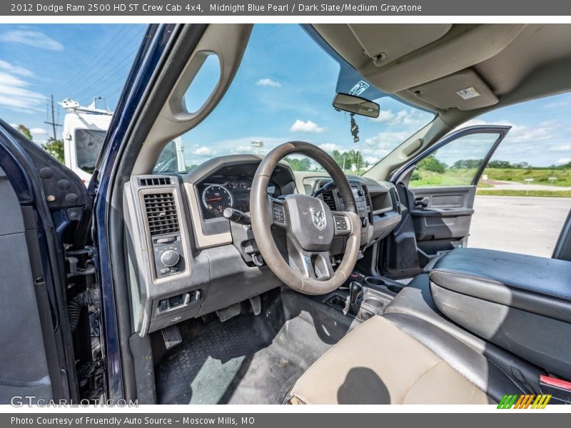 Midnight Blue Pearl / Dark Slate/Medium Graystone 2012 Dodge Ram 2500 HD ST Crew Cab 4x4