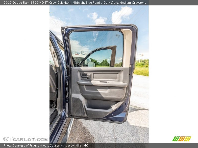 Midnight Blue Pearl / Dark Slate/Medium Graystone 2012 Dodge Ram 2500 HD ST Crew Cab 4x4
