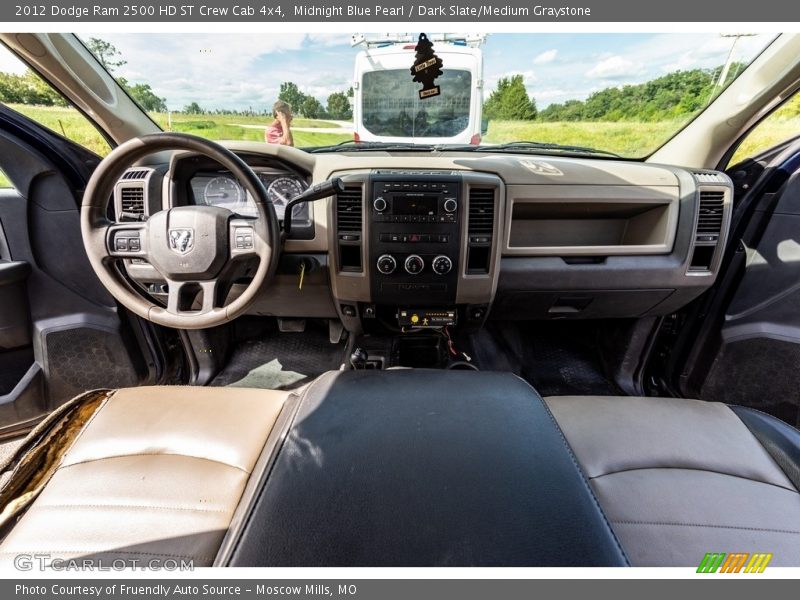 Midnight Blue Pearl / Dark Slate/Medium Graystone 2012 Dodge Ram 2500 HD ST Crew Cab 4x4