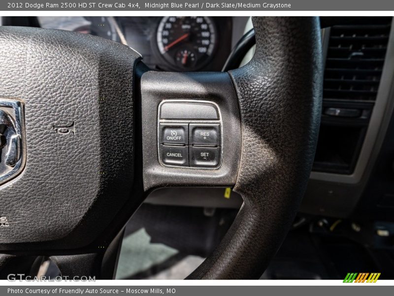 Midnight Blue Pearl / Dark Slate/Medium Graystone 2012 Dodge Ram 2500 HD ST Crew Cab 4x4