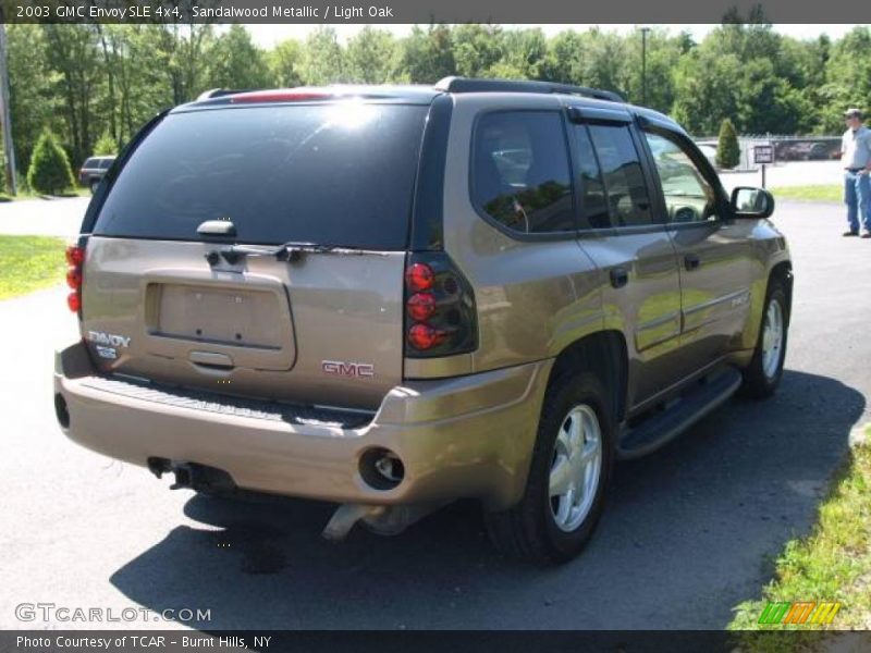 Sandalwood Metallic / Light Oak 2003 GMC Envoy SLE 4x4