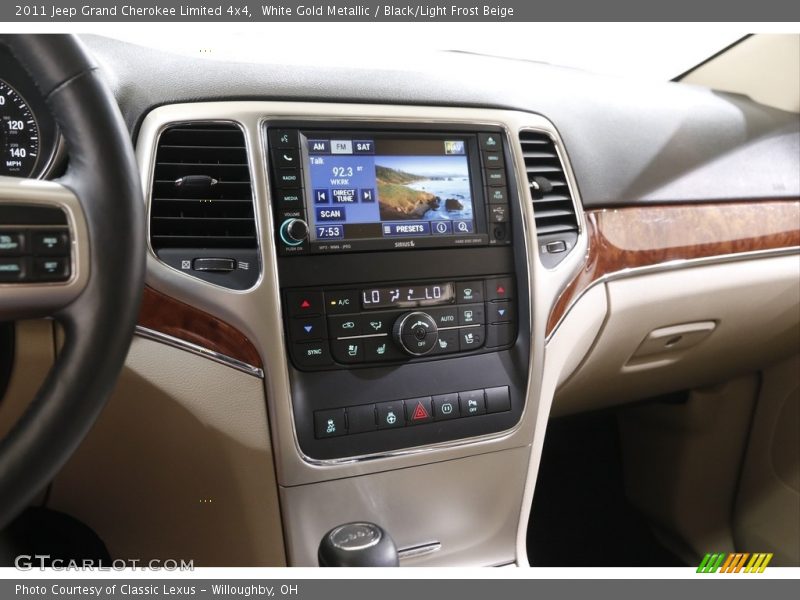 White Gold Metallic / Black/Light Frost Beige 2011 Jeep Grand Cherokee Limited 4x4