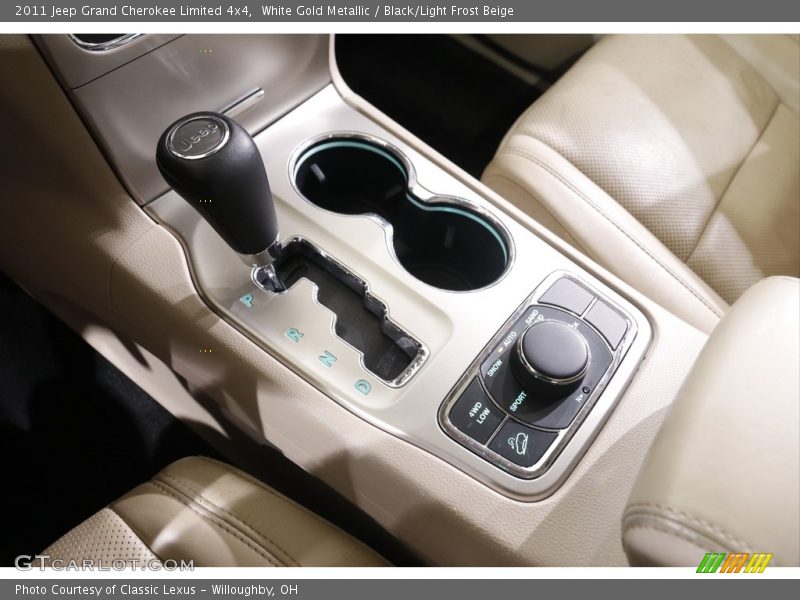 White Gold Metallic / Black/Light Frost Beige 2011 Jeep Grand Cherokee Limited 4x4