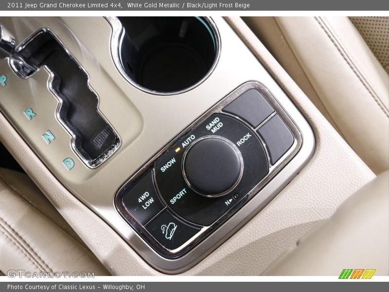 White Gold Metallic / Black/Light Frost Beige 2011 Jeep Grand Cherokee Limited 4x4