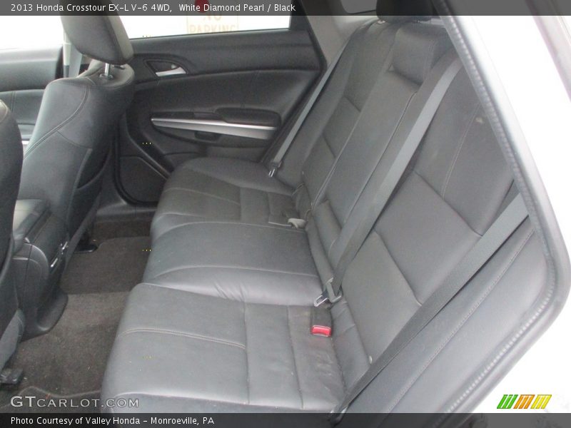 White Diamond Pearl / Black 2013 Honda Crosstour EX-L V-6 4WD