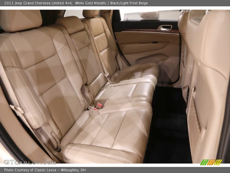 White Gold Metallic / Black/Light Frost Beige 2011 Jeep Grand Cherokee Limited 4x4