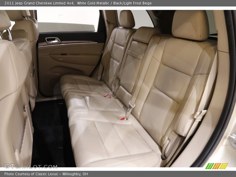 White Gold Metallic / Black/Light Frost Beige 2011 Jeep Grand Cherokee Limited 4x4