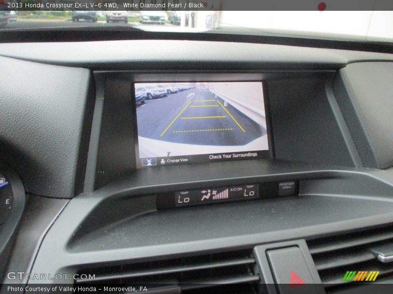 White Diamond Pearl / Black 2013 Honda Crosstour EX-L V-6 4WD