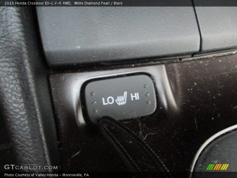 White Diamond Pearl / Black 2013 Honda Crosstour EX-L V-6 4WD