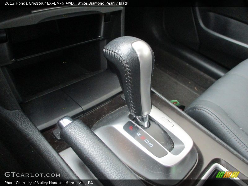 White Diamond Pearl / Black 2013 Honda Crosstour EX-L V-6 4WD